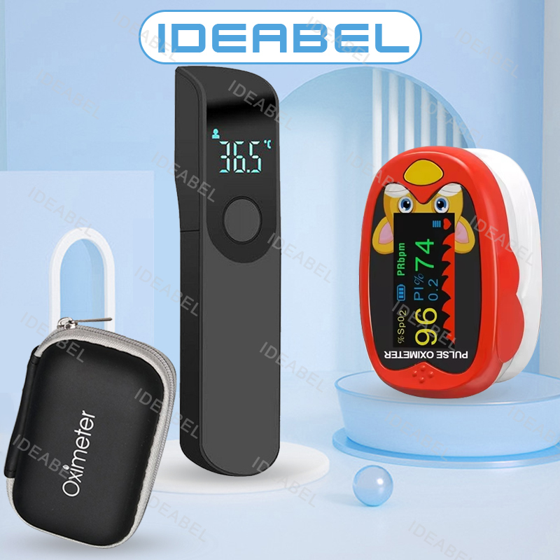 Digital Thermometer Infrared - Oxymètre USB doigt médical infrarouge front