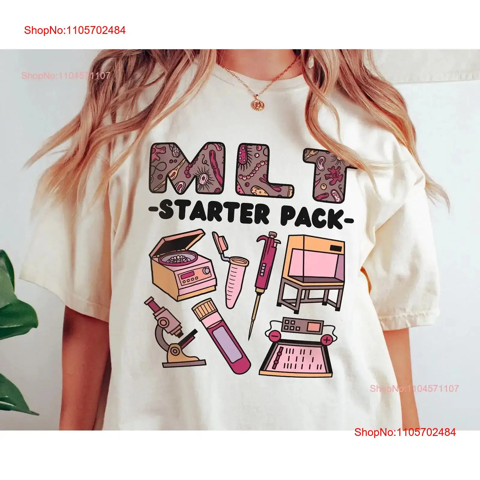 Medical Laboratory Technologist - T-shirt MLT pour technicien de laboratoire