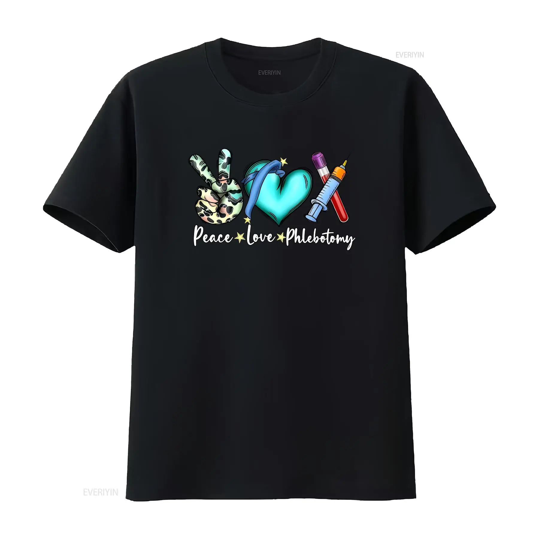 Medical Laboratory Technologist - T-shirt Peace Love Phlebotomy pour technicien
