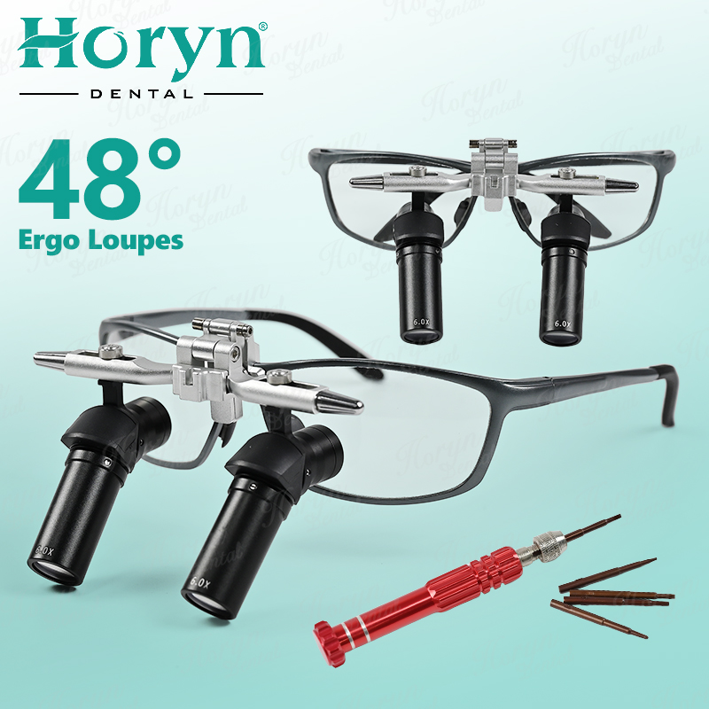 Medical Lab Equipment - Dentaire 48 ° Ergo Loupes 4X