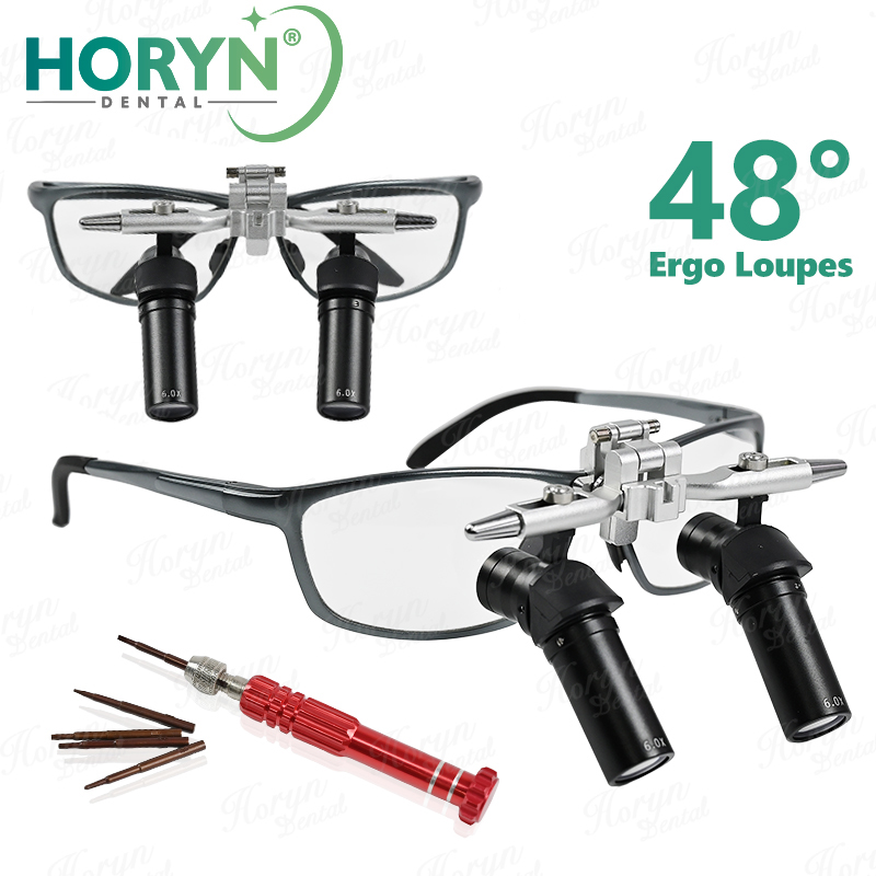 Loupe dentaire 4X/5X/6X 48 °   - Medical Lab Equipment avis et prix