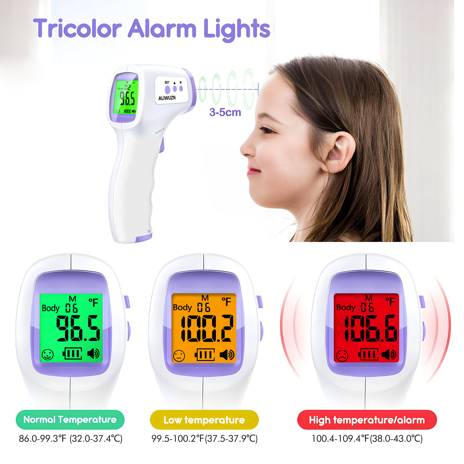 Thermomètre infrarouge numériq - Digital Thermometer Infrared avis et prix