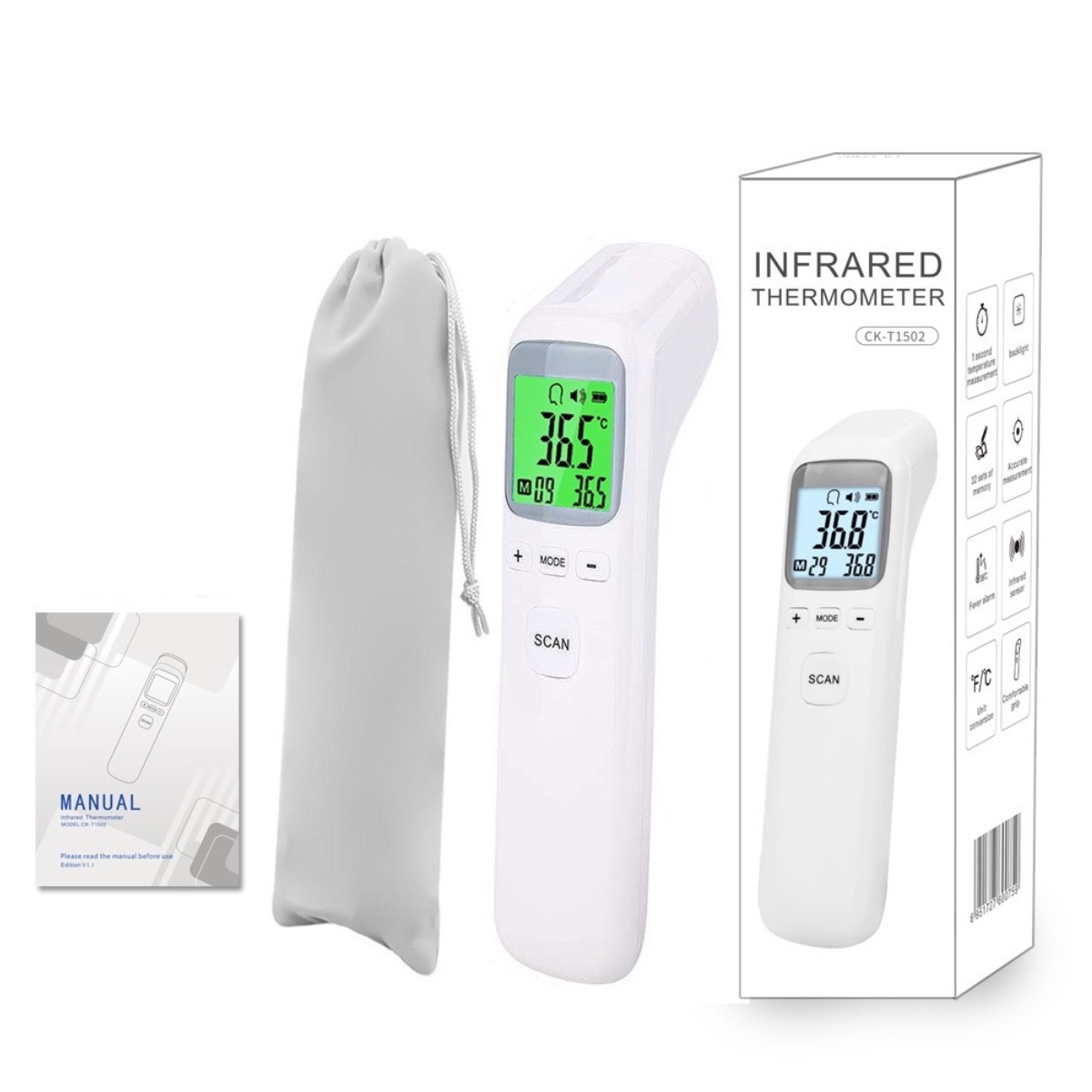 Thermomètre pour adultes et en - Digital Thermometer Infrared avis et prix