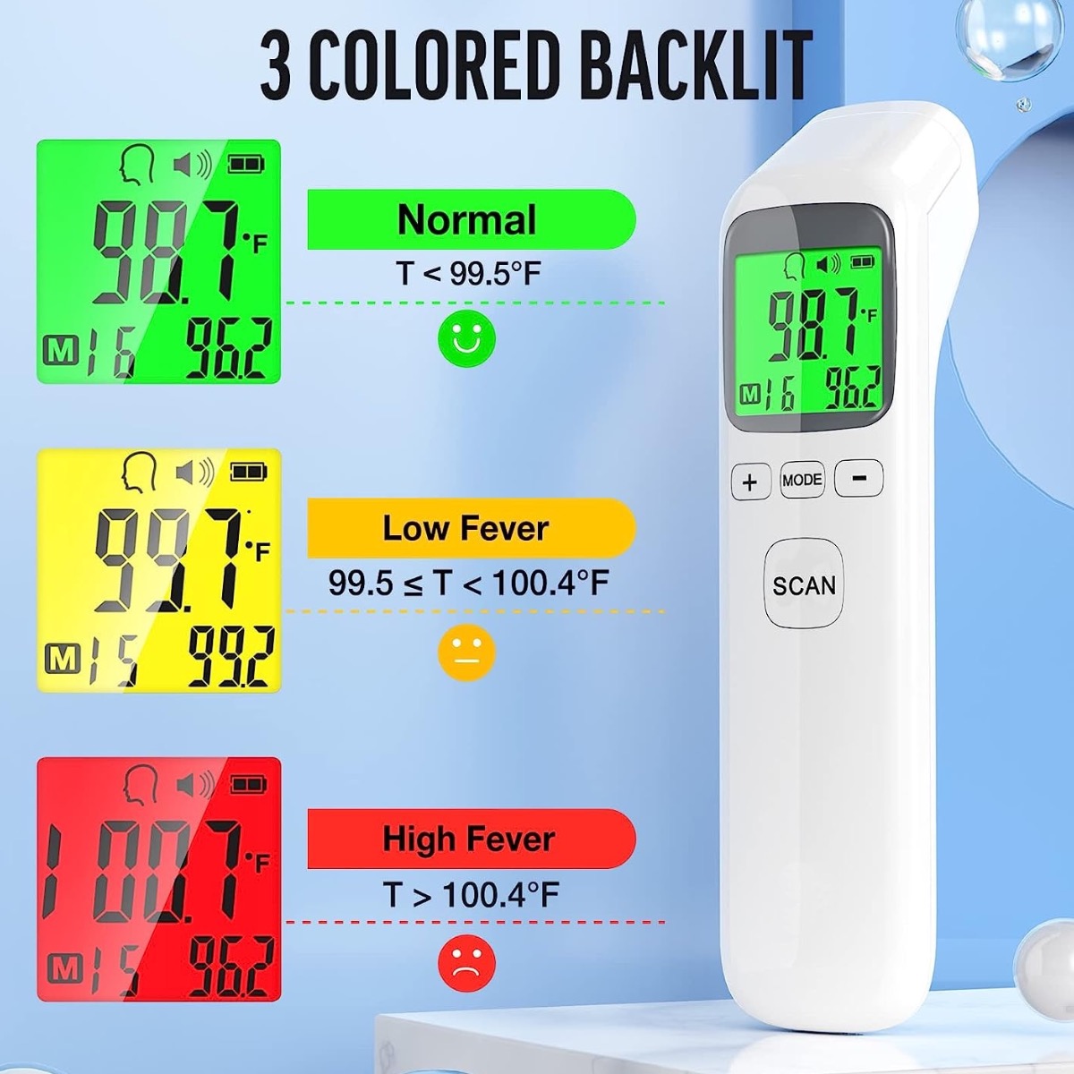 Thermomètre pour adultes et en - Digital Thermometer Infrared avis et prix