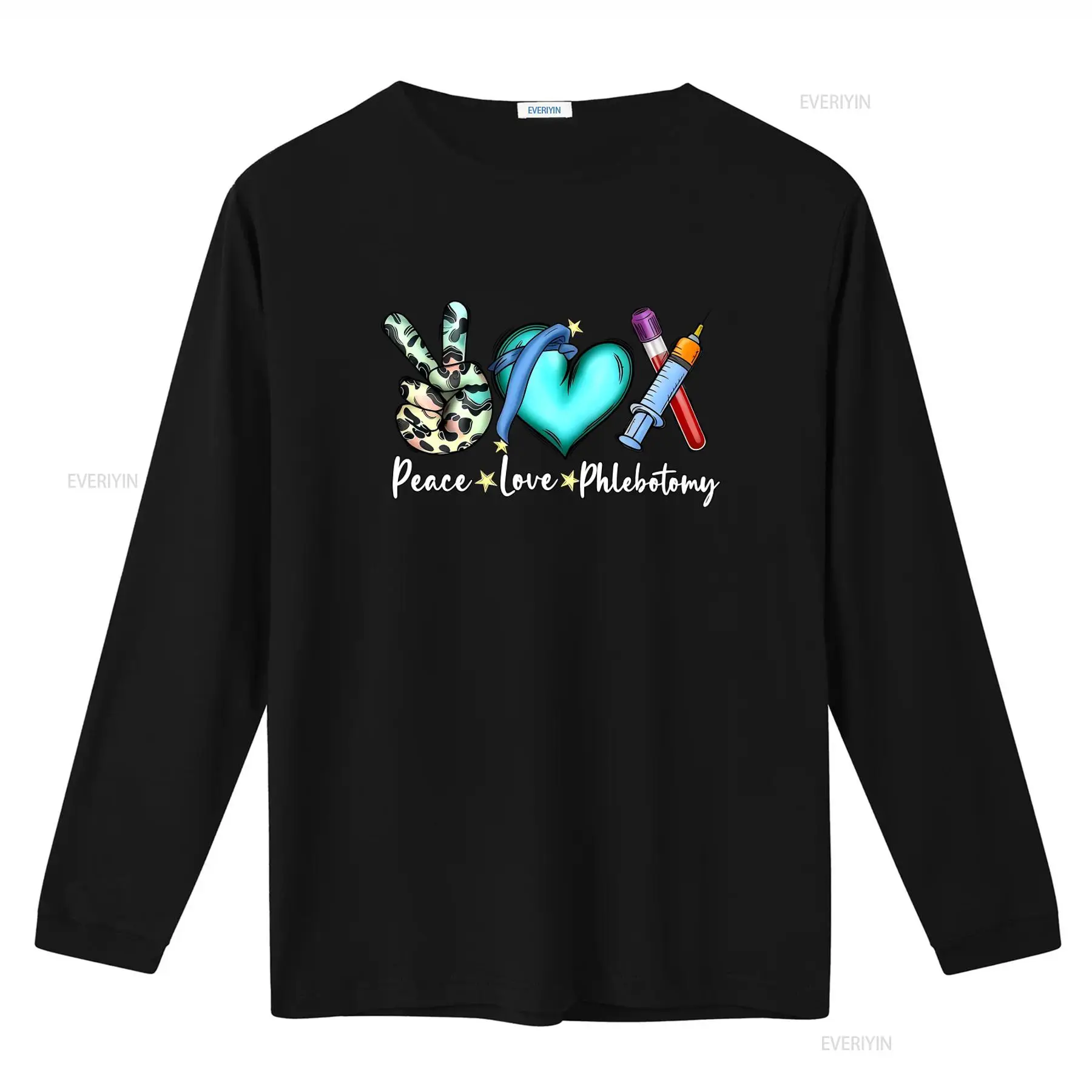 T-shirt Peace Love Phlebotomy  - Medical Laboratory Technologist avis et prix
