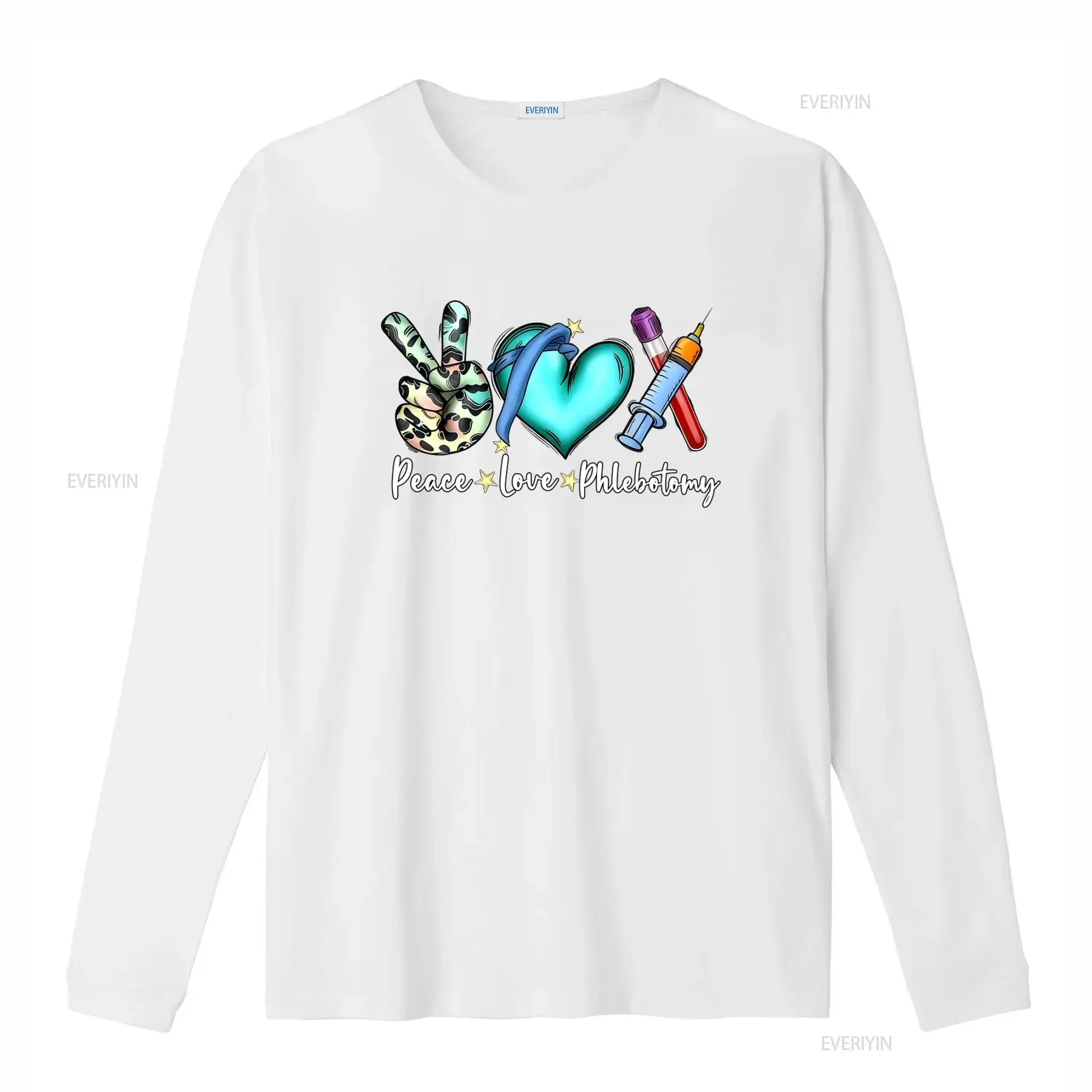 T-shirt Peace Love Phlebotomy  - Medical Laboratory Technologist avis et prix