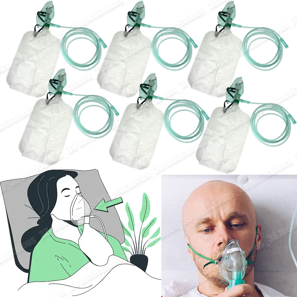Masque facial à oxygène jetabl - Oxygen Mask Non-Rebreather avis et prix