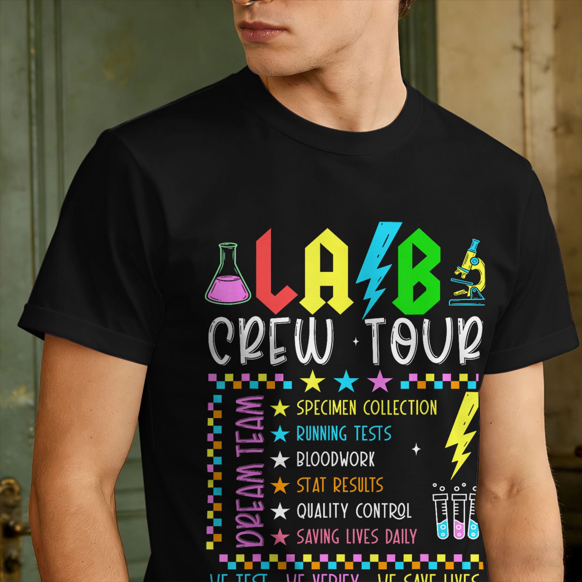 T-shirt vintage pour hommes, e - Medical Lab Professionals Week avis et prix