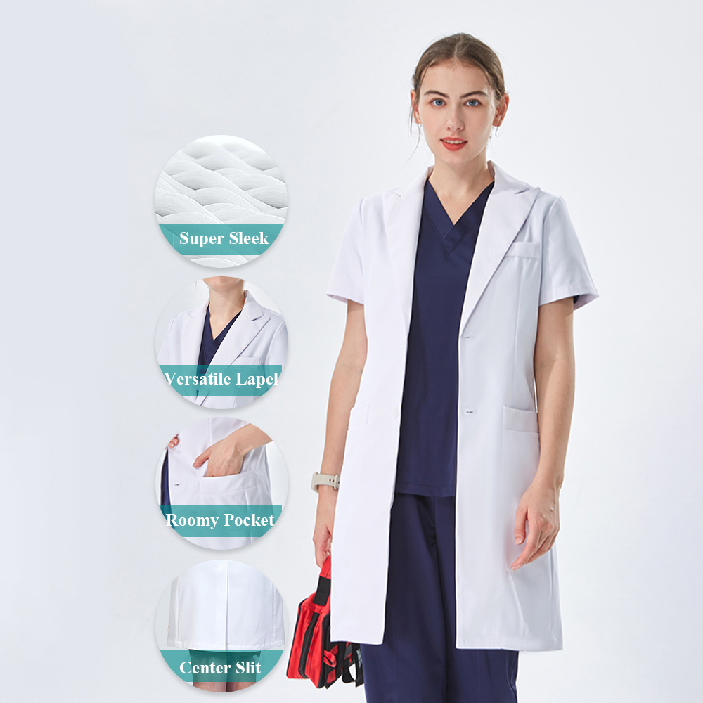 Blouse médicale blanche élégan - Medical Lab Work avis et prix